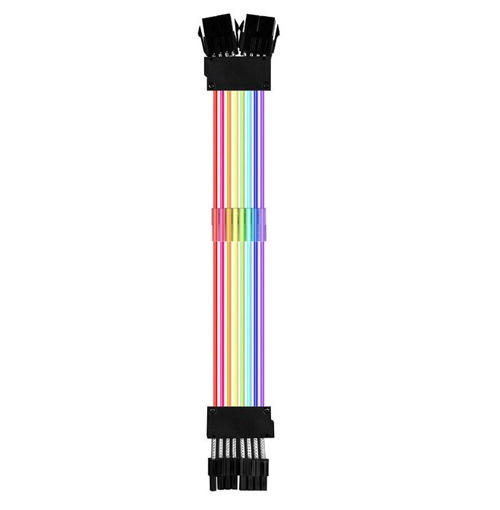 Dây Nguồn VGA nối dài RGB 2*8 Pin  Ambino Rainpow Aura Sync R2 ( Không kèm bộ điều khiển / Hỗ trợ Aurasync - RGB Fusion - Mystic light )