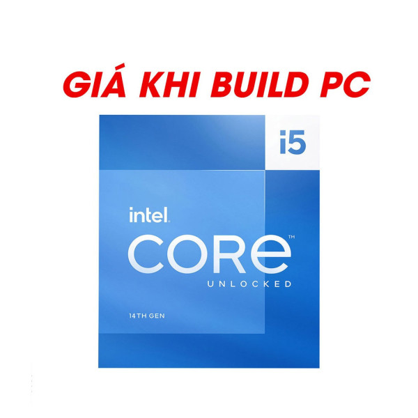 CPU Intel Core I5 14600KF (UP TO 5.3GHZ, 14 NHÂN 20 LUỒNG, 24MB CACHE, 125W) - SOCKET INTEL LGA 1700/Raptor Lake