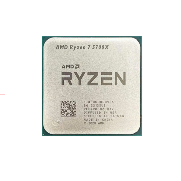 CPU AMD RYZEN 7 5700X ( 3.4 GHz (4.6GHz Max Boost) / 36MB Cache / 8 cores, 16 threads / 65W / Socket AM4) TRAY