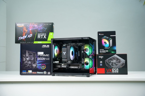 PC Gaming Ryzen 7 5700X | RTX 3060 12G | Ram 16G | NVME 256GB