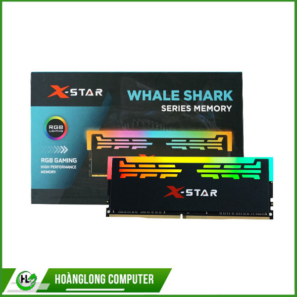 RAM DRR4 XSTAR 16G BUS 3200 LED RGB (BLACK)