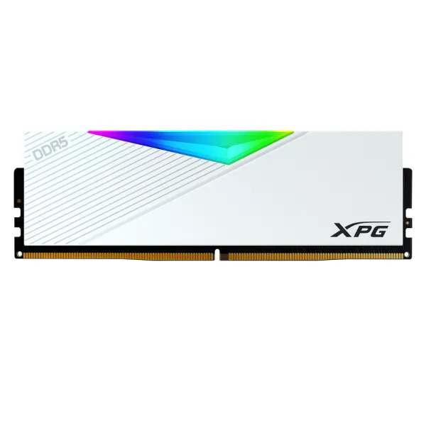 KIT RAM ADATA LANCER DDR5 32GB(16x2) 6000Mhz WHITE RGB AX5U6000C3016G-DCLARWH