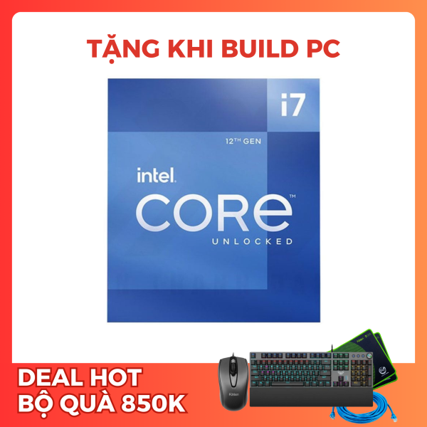 Cpu Intel Core I7-12700K Box   (Intel LGA1700 - 12 Core - 20 Thread - Base 3.6Ghz - Turbo 5.0Ghz - Cache 25MB)
