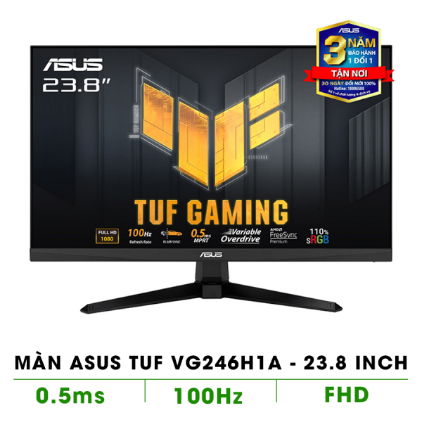 MÀN HÌNH GAMING ASUS TUF VG246H1A (23.8 INCH/FHD/IPS/100HZ/0.5MS)