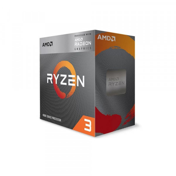 CPU AMD Ryzen 3 4300G (AMD AM4 - 4 Core - 8 Thread - Base 3.8Ghz - Turbo 4.0Ghz - Cache 6MB)