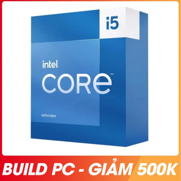 CPU INTEL CORE I5-14500 (TURBO UP TO 5.0GHZ /14 NHÂN 20 LUỒNG/24MB/LGA 1700) TRAY ĐÃ CẮM TEST