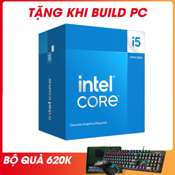 CPU INTEL CORE I5-14500 (TURBO UP TO 5.0GHZ /14 NHÂN 20 LUỒNG/24MB/LGA 1700) TRAY ĐÃ CẮM TEST