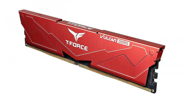 Ram PC TEAMGROUP T-FORCE VULCAN DDR5 16GB 5200 (màu đỏ)