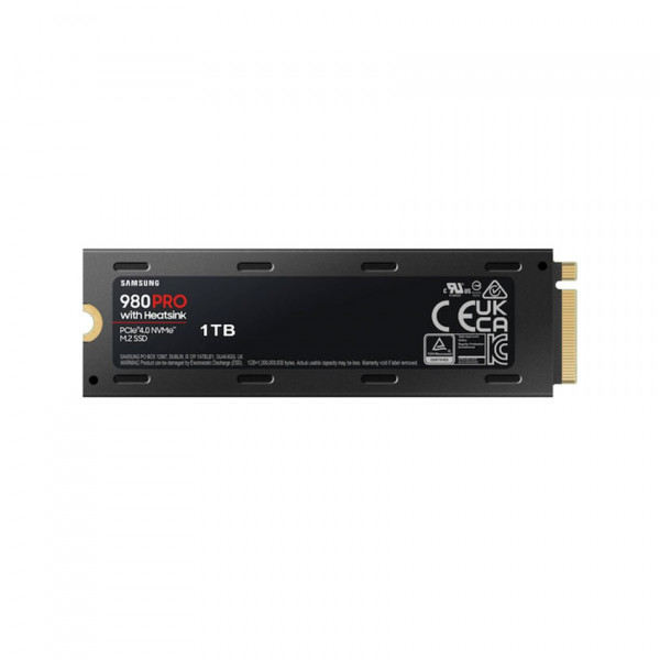 SSD NVME SAMSUNG 980 PRO 1TB WITH HEATSINK (Đọc 7000MB/s/-Ghi 5000MB/s) PCIE NVME M.2 2280 (MZ-V8P1T0CW)