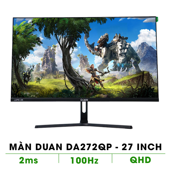 MÀN HÌNH DUAN 27 INCH 2K 100HZ DA272QP (IPS /27 INCH/ 2K /100Hz /HDMI /DP)