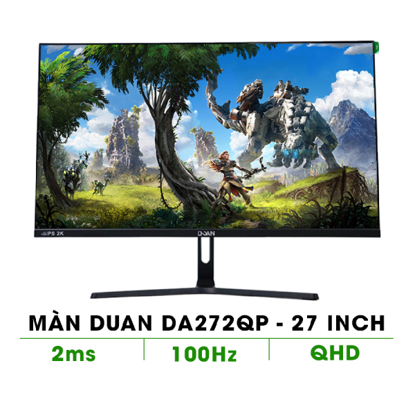 MÀN HÌNH DUAN 27 INCH 2K 100HZ DA272QP (IPS /27 INCH/ 2K /100Hz /HDMI /DP)