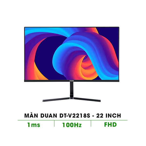 MÀN HÌNH DUAN 22 ICNH DT-V2218S 100HZ (22 ICNH/100Hz/1ms/VA/FHD/HDMI+VGA)