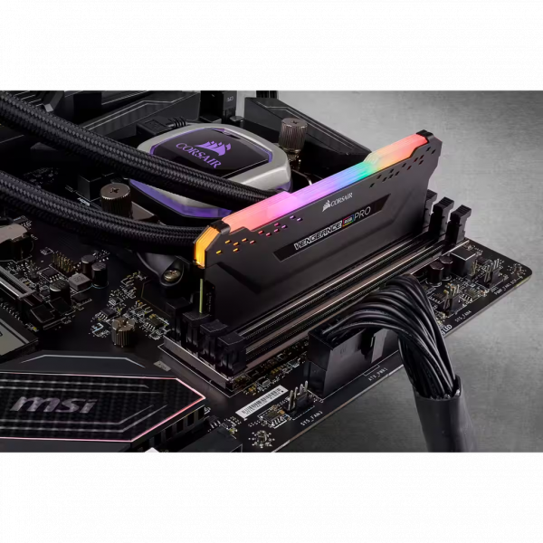 RAM CORSAIR VENGEANCE RGB PRO 8GB 3200MHZ DDR4 CL16 (CMW8GX4M1E3200C16)