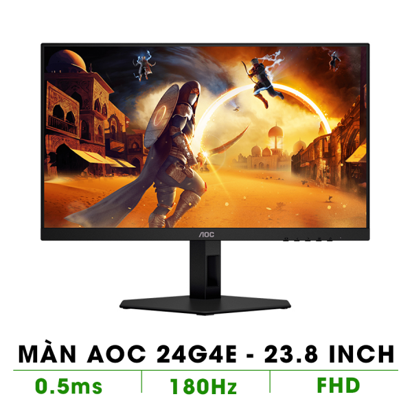 MÀN HÌNH AOC 24G4E (23.8 INCH/FHD/FAST IPS/180HZ/0.5MS)