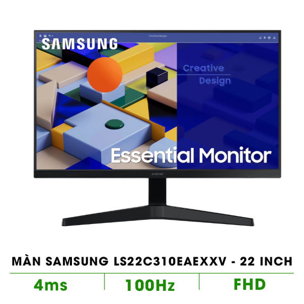 MÀN HÌNH SAMSUNG LS22C310EAEXXV (22 INCH/FHD/IPS/75HZ/5MS)