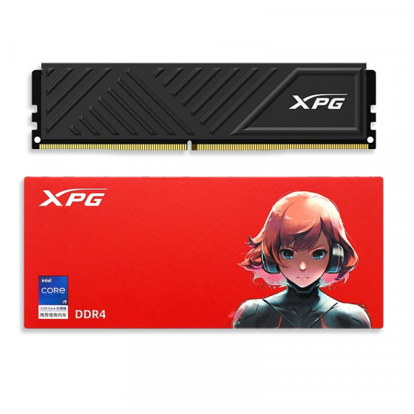 RAM ADATA XPG GAMMIX D35 16GB 3200 Mhz DDR4 BLACK TẢN NHIỆT