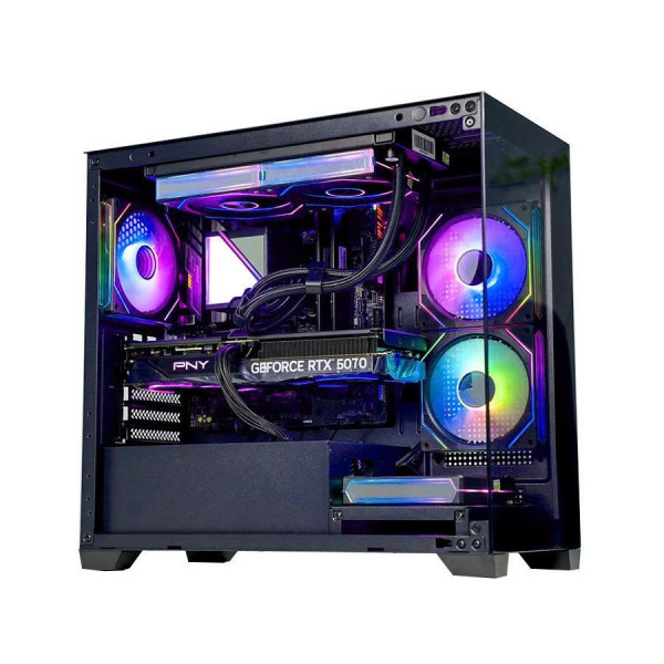 VỎ CASE AIGO C218M M-ATX BLACK - KHÔNG FAN