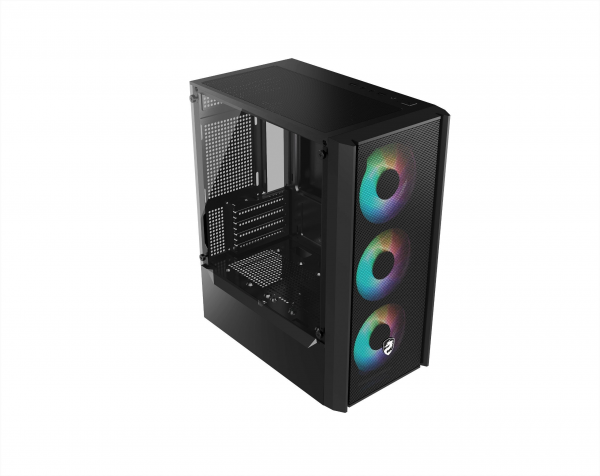 VỎ CASE VITRA CRUISE AX3 - 3FRGB BLACK (RAD 240/M-ATX)