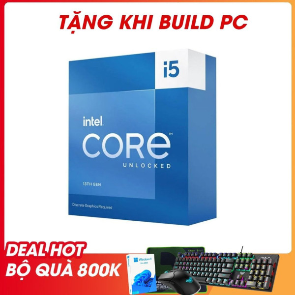 Cpu Intel Core I5-13400F TRAY (Up To 4.60GHz, 10 Nhân 16 Luồng, 20 MB Cache, LGA 1700)