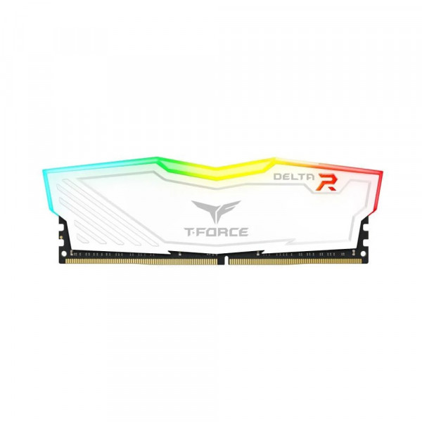 RAM TEAMGROUP T-FORCE DELTA RGB 16GB DDR4 BUSS 3600MHZ (TRẮNG)