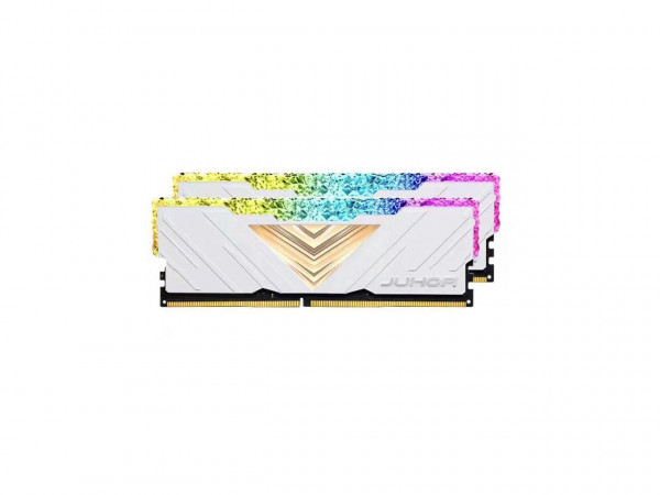 KIT RAM JUHOR 16GB (2x8GB) RGB DDR4 3200Mhz WHITE