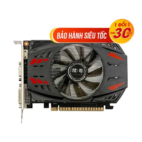 VGA JGINYUE GTX 750 TI  4G DDR5( LOL, FIFA, CF, Cs Go, GTA 5 New Full Box 24 tháng)