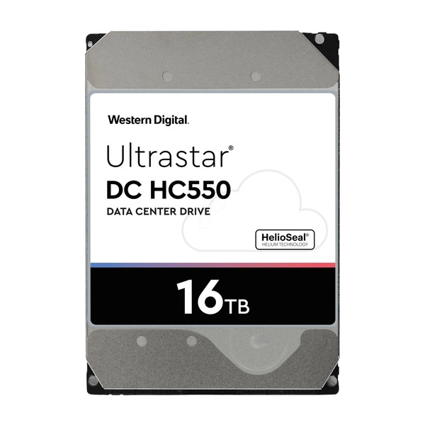 HDD WD ULTRASTAR 16TB SATA III 3.5 INCH DC HC550 WUH721816ALE6L4