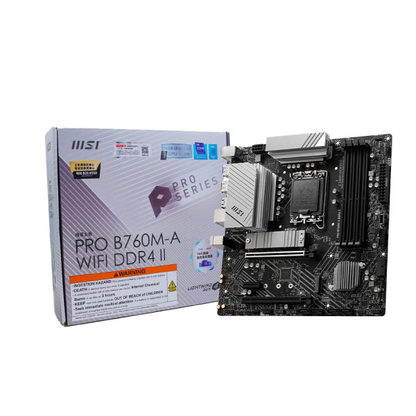 MAINBOARD MSI PRO B760M-A WIFI DDR4