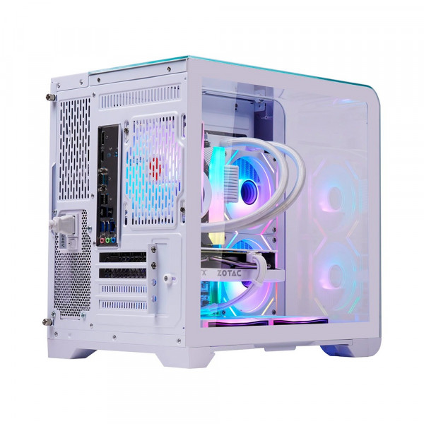 VỎ CASE MIK BARBATOS M WHITE (M-ATX/KHÔNG FAN)