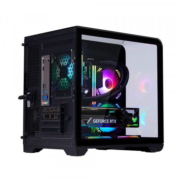 VỎ CASE MIK BARBATOS M BLACK (M-ATX/KHÔNG FAN)