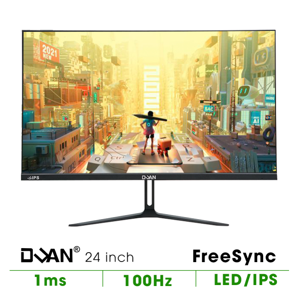 MÀN DUAN 24 inch 100hz DT-IP2409S (24 INCH/IPS/FULL HD/100HZ/1MS/HDMI+VGA)