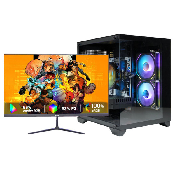 Bộ PC CORE I5 12400F | RAM 16G| GTX 1060 6G | MÀN 24 INCH