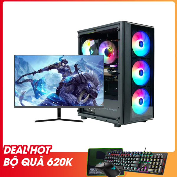 CORE I5 12400F | RAM 16G| GTX 1060 6G  | MÀN 24 INCH