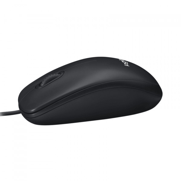 CHUỘT LOGITECH B100 BLACK (910-006605) (USB)