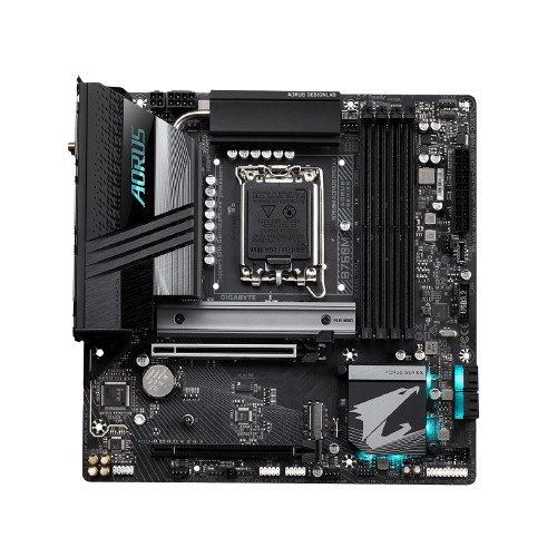 Mainboard GIGABYTE B760M AORUS PRO AX DDR5 (WIFI 6E +Bluetooth ,Intel B760, LGA1700, mATX, 4 khe RAM )