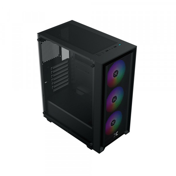VỎ CASE XIGMATEK SKY II 3F EN44182 (ATX, MÀU ĐEN, 3 FAN)