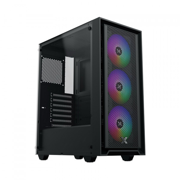 VỎ CASE XIGMATEK SKY II 3F EN44182 (ATX, MÀU ĐEN, 3 FAN)