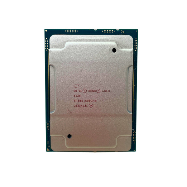 CPU INTEL XEON GOLD 6138 (3.70GHZ / 27.5 MB / 20 CORES, 40 THREADS / LGA3647)