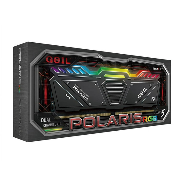 RAM GEIL POLARIS 16GB (16gbx1) BUSS 6000 DDR5 RGB