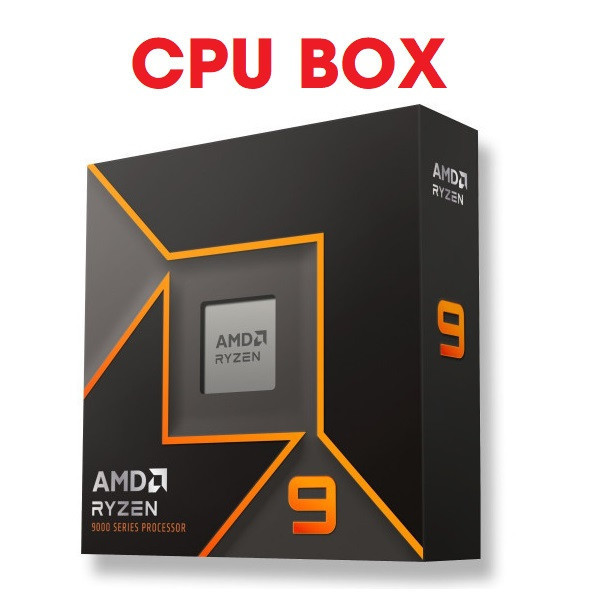 CPU AMD Ryzen 9 9950X BOX (4.3 GHz Boost 5.7 GHz | 16 Cores / 32 Threads | 64 MB Cache)