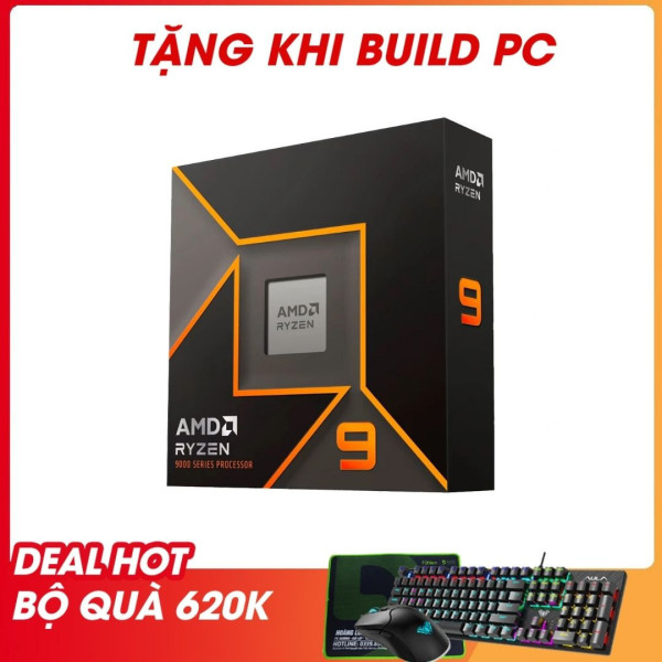 CPU AMD RYZEN 9 9900X BOX (4.4 GHZ BOOST 5.6 GHZ, 12 CORES 24 THREADS, 64 MB CACHE)