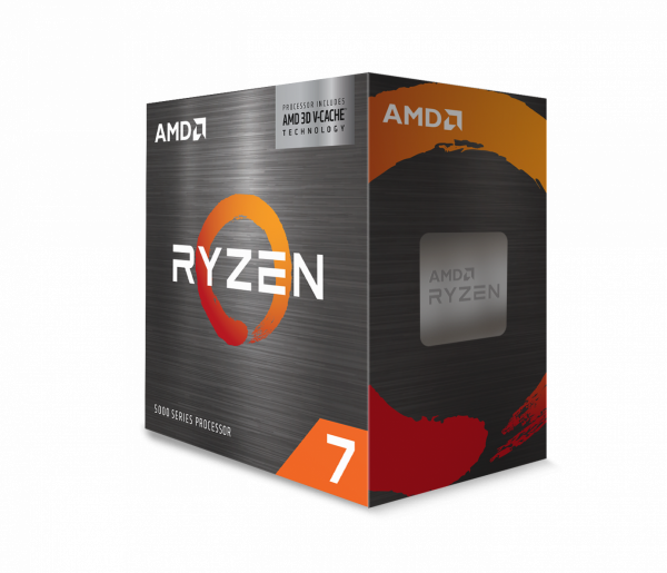 CPU AMD Ryzen™ 7 5800X3D 3.4 GHz (4.5 GHz with boost) / 96MB cache / 8 cores 16 threads / socket AM4 / 105 W)