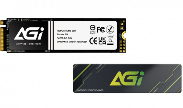 SSD AGI AI818 512G (ĐỌC/ GHI: 5200MB/s - 4700MB/S) NVME PCIE GEN 4 X 4