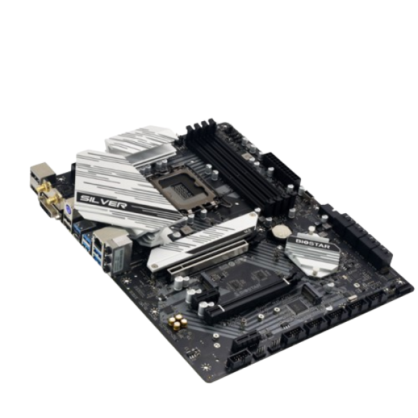 Mainboard BIOSTAR Z690A SILVER ((Intel Z690, Socket 1700, ATX, 4 khe Ram DDR4)