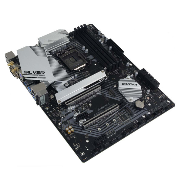 Mainboard BIOSTAR Z690A SILVER( WIFI , Bluetooth ) (Intel Z690, Socket 1700, ATX, 4 khe Ram DDR4)