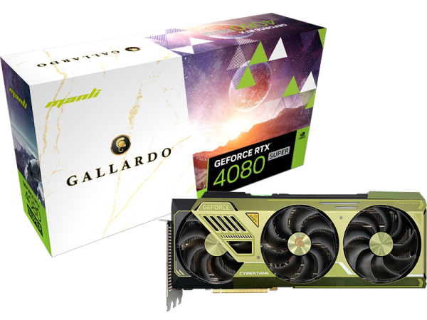 VGA MANLI GALLARDO GEFORCE RTX 4080 SUPER 16GB DDR6X TRIPLE FAN (M3535+N688)