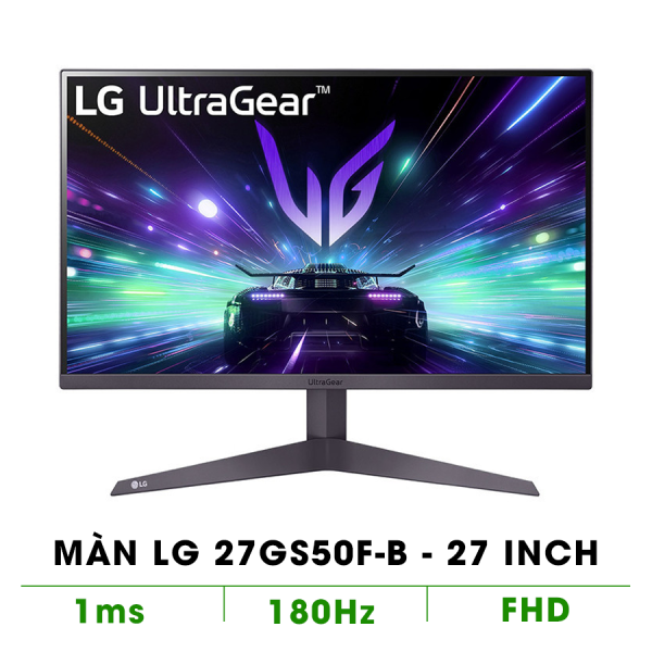 Màn hình LG 27GS50F-B (27 inch/FHD/VA/180Hz/1ms)