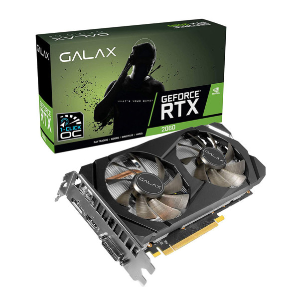 VGA GALAX RTX 2060 6GB DDR6 NK HỘP CARTON