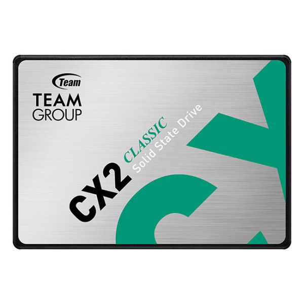 SSD TEAMGROUP CX2 256GB (ĐỌC/GHI: 520MB/s - 430MB/s) 2.5 INCH SATA III