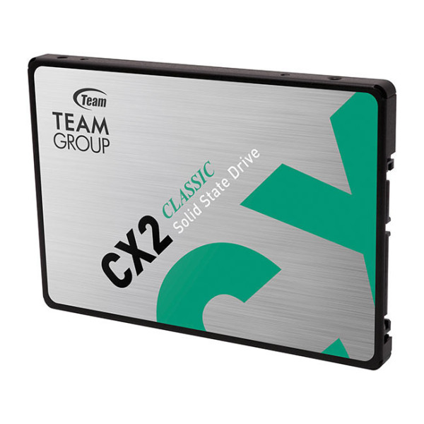 SSD TEAMGROUP CX2 256GB (ĐỌC/GHI: 520MB/s - 430MB/s) 2.5 INCH SATA III